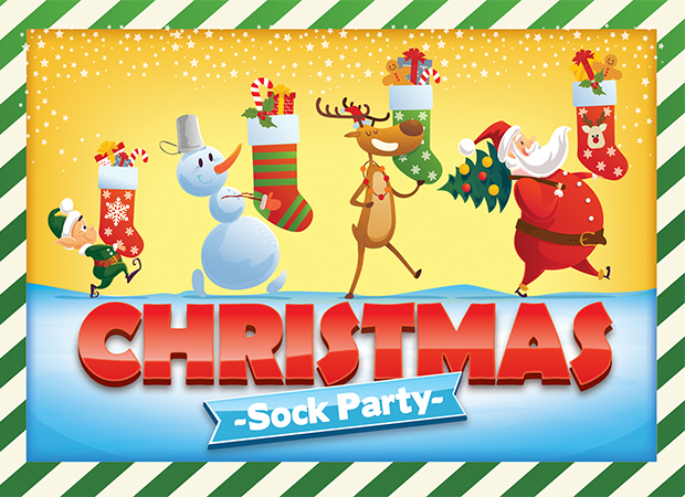 Christmas Sock Party